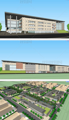 工业产业创意园与产业园工厂房建筑规划的 SU 模型设计指南（2024 深度整理版）**