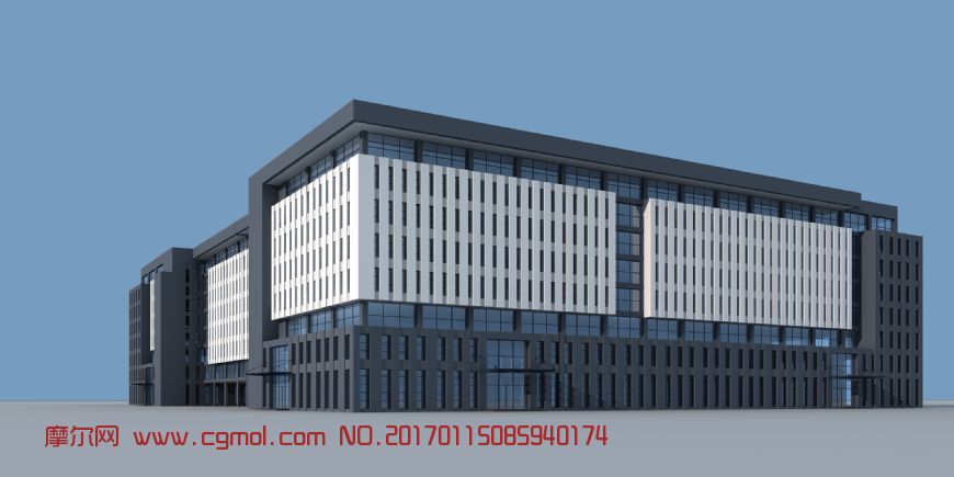 现代厂区建筑模型设计与3D资源获取指南